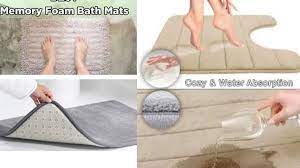How to wash memory foam bath mats