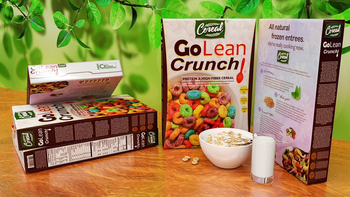 A image of Custom cereal boxes